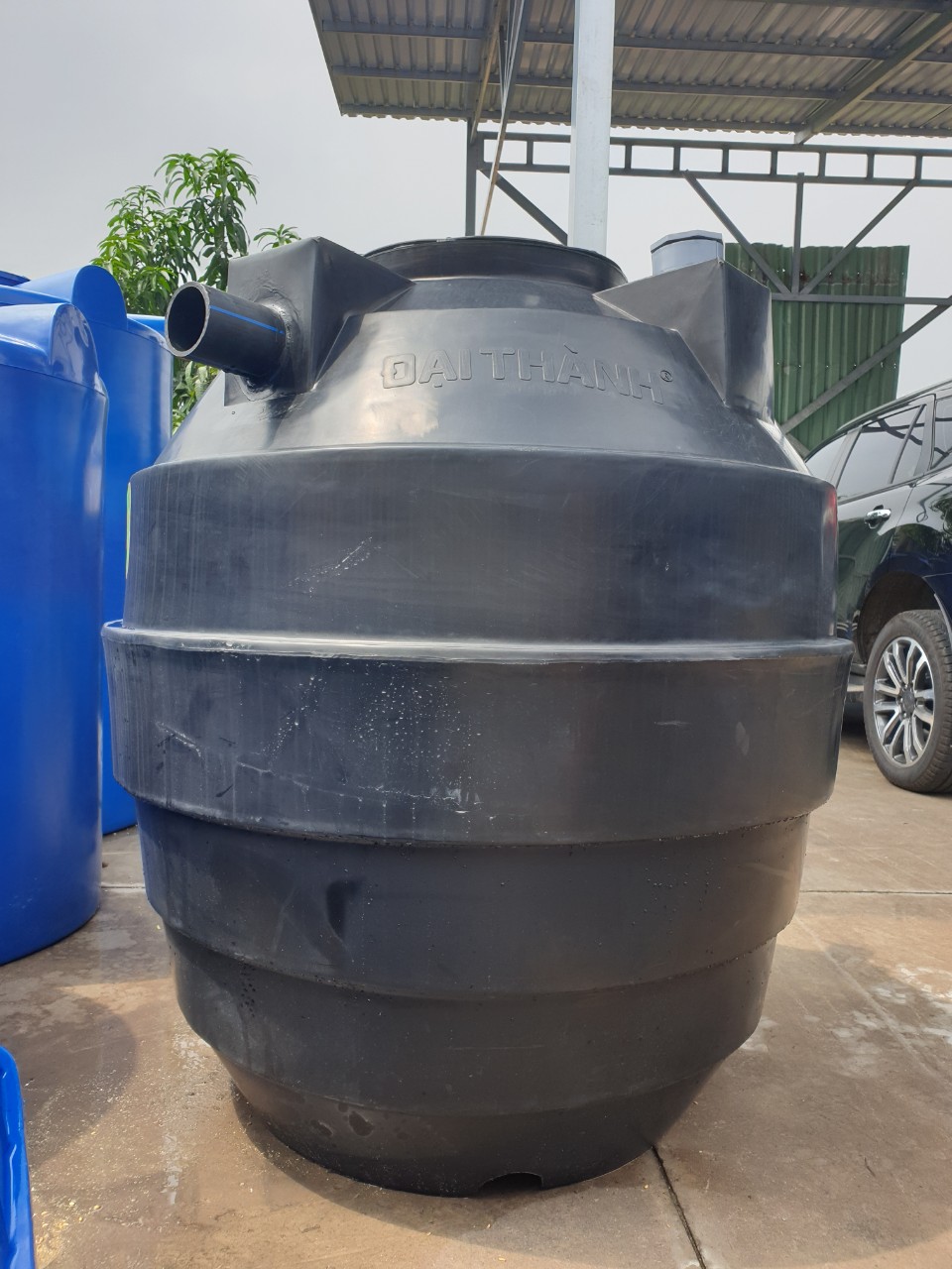 kích thước hố chờ bồn tự hoại 1000L